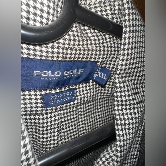 Polo Golf Ralph Lauren / Ben Ford Vintage Shirt 100% Cotton (Never Worn) - Picture 3 of 4